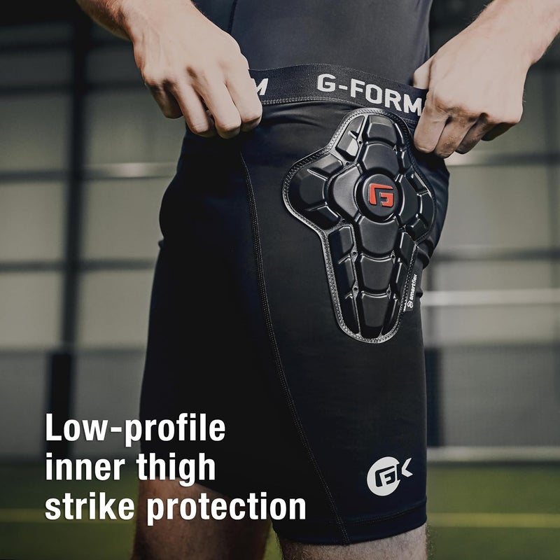 G-Form Goalkeeper Impact Shorts - Protective Sports Gear for Soccer - Form-Fitting Shorts with Padding - Machine-Washable - Image 4